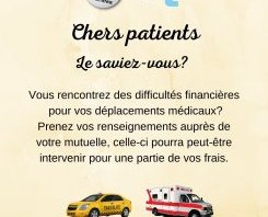 Déplacement pour rdv médicaux, un remboursement est possible...