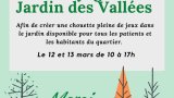 Grand nettoyage du Jardin des Vallées